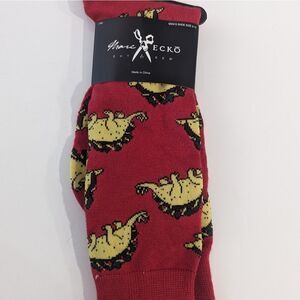Marc Ecko - Mens Crew Socks - Dinosaurs - Mens 6 - 12